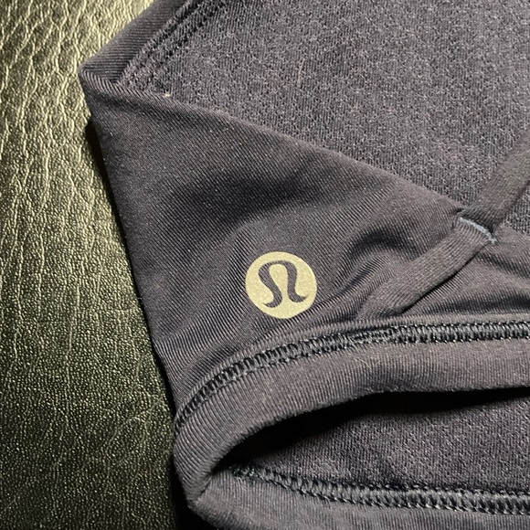 Lululemon Athletica FREE TO BE ZEN Strappy Midnight Navy Sports Bra Top - Picture 8 of 11